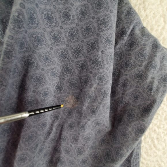 Rafter C Cowboy Collection Shirt Mens XL Pearl Snap Blue Gray Mandela AOP L/S - Picture 7 of 12